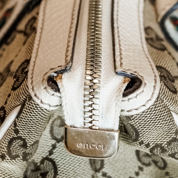 GUCCI Medium GG Canvas Prince Tote Preloved - Picture 10 of 15